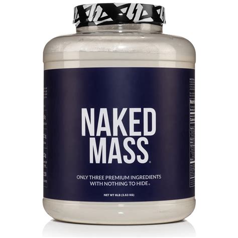 naked mass|Vanilla Weight Gainer Protein Supplement 